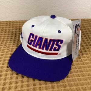 Vintage 90s Sports Specialties NFL New York Giants Adjustable Snapback Cap Hat